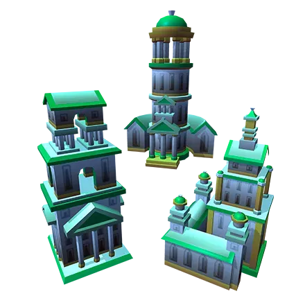 Monopoly Atlantis Green Property