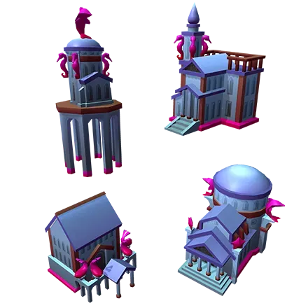 Monopoly Atlantis Pink Property