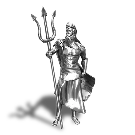 Monopoly Atlantis Poseidon Token