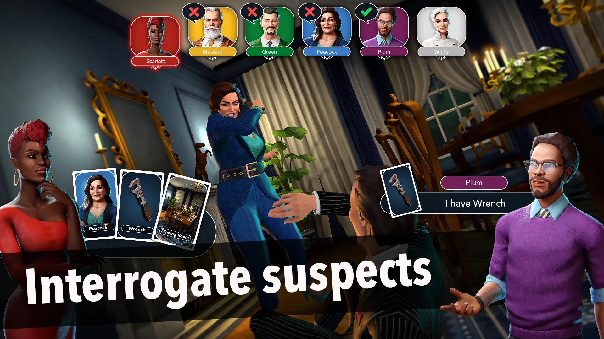 Cluedo board game screenshot