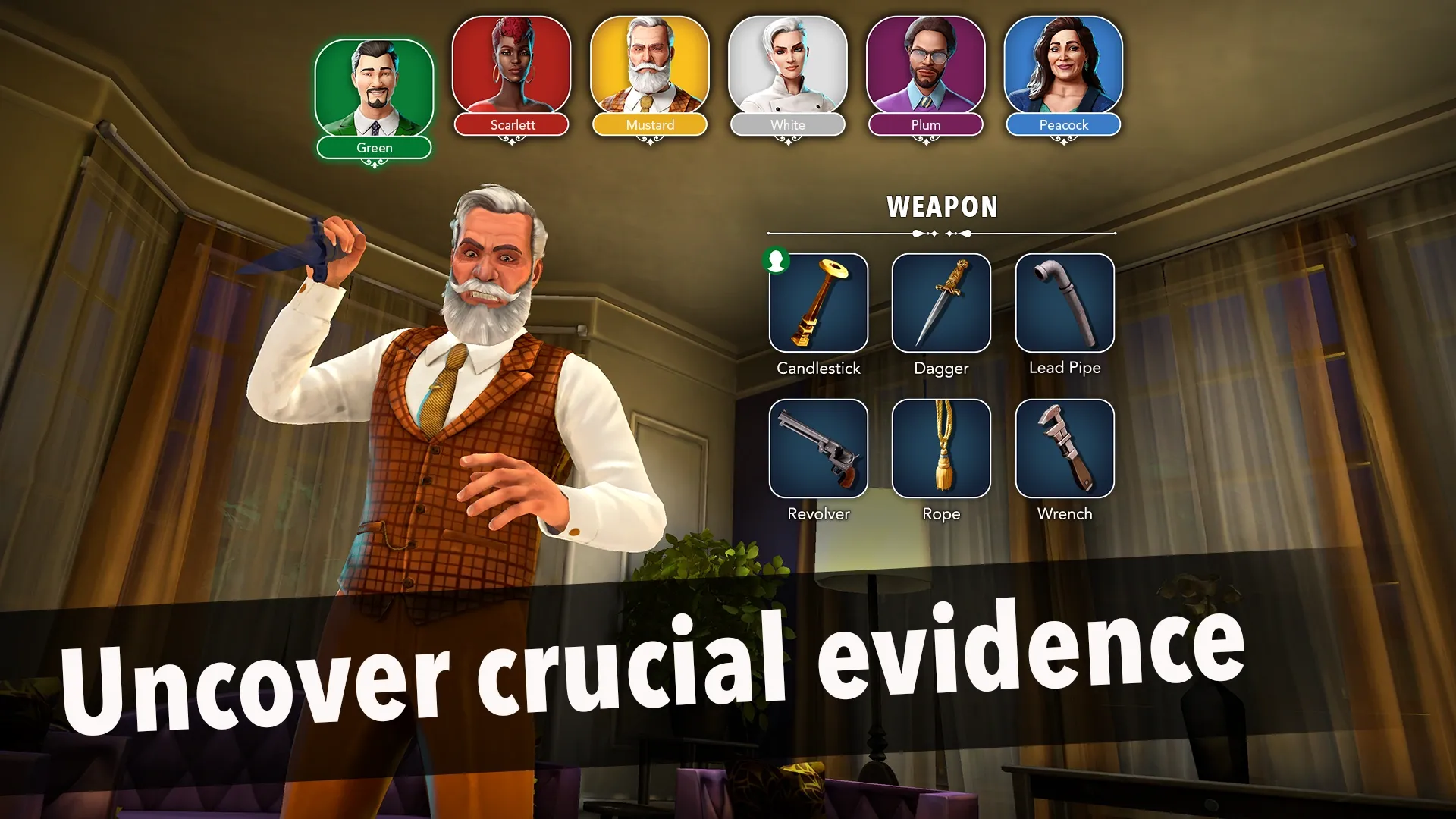 Cluedo board game screenshot