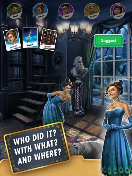 Clue: Classic Edition boardgame screenshot