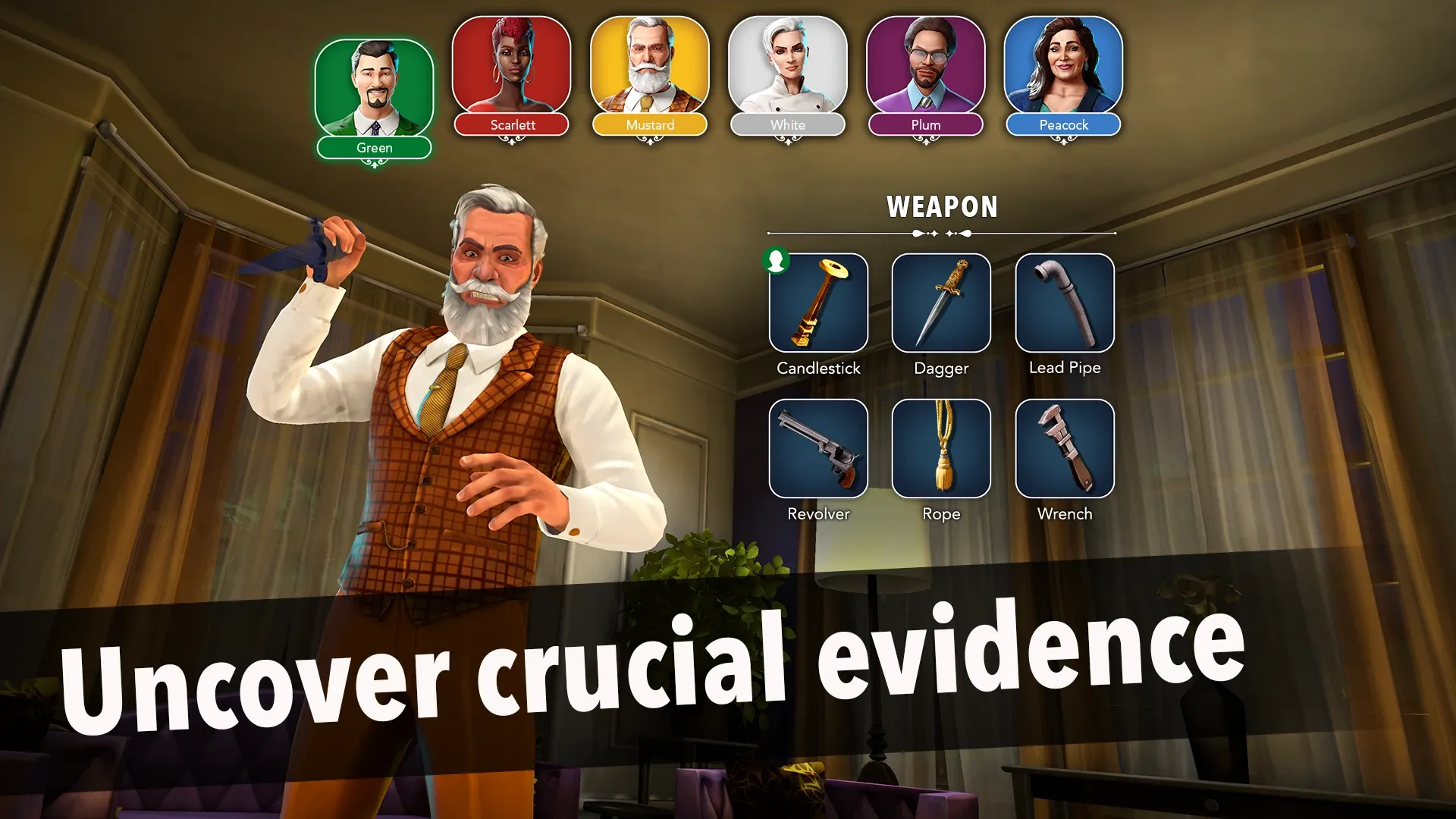 Clue board game screenshot