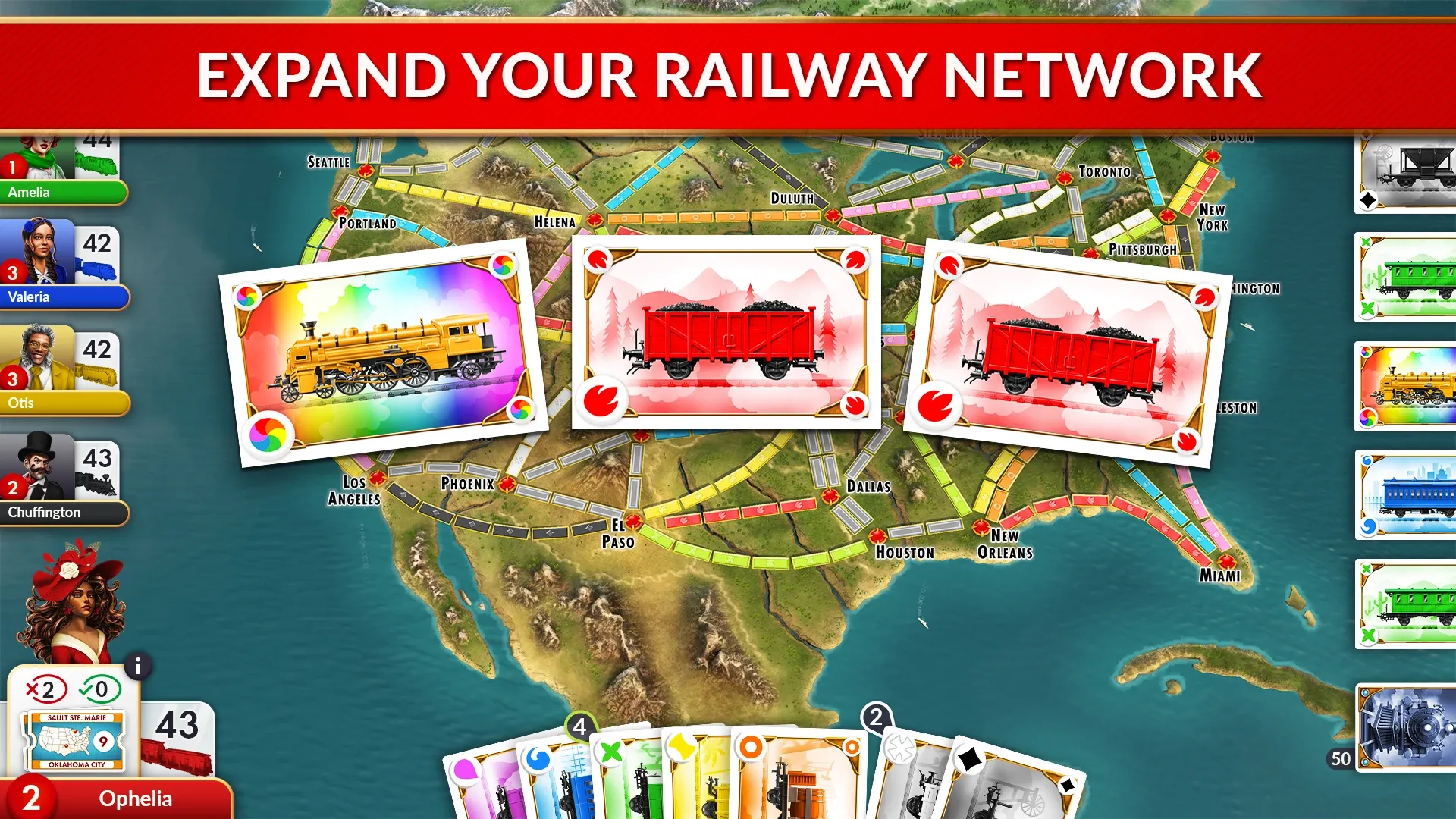 Ticket to Ride® board game screenshot